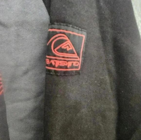 Quicksilver long-sleeved gray & black medium - Picture 2 of 9
